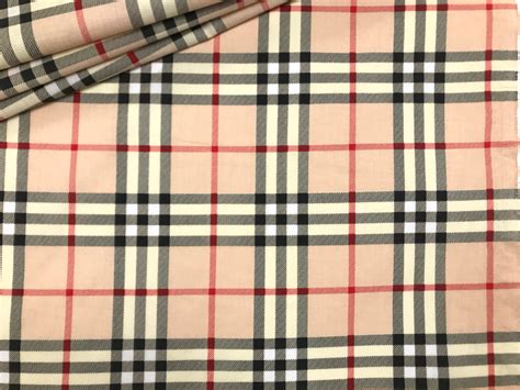 burberry materials|Burberry check fabric.